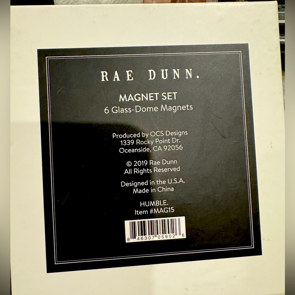 Rae Dunn Magnet Set - Picture 2 of 3